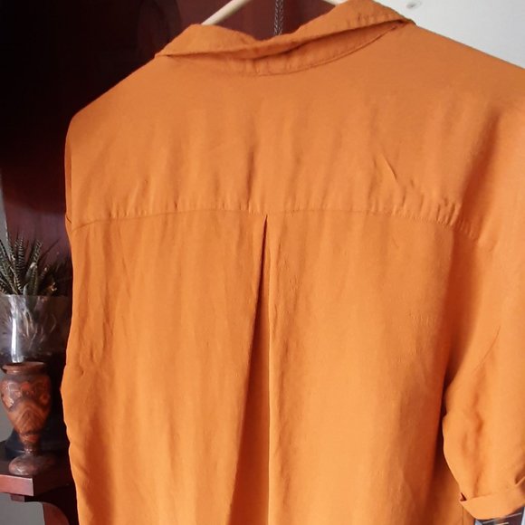 Mustard Coloured Shirt and Singlet Set Size 10/12 - Picture 8 of 11